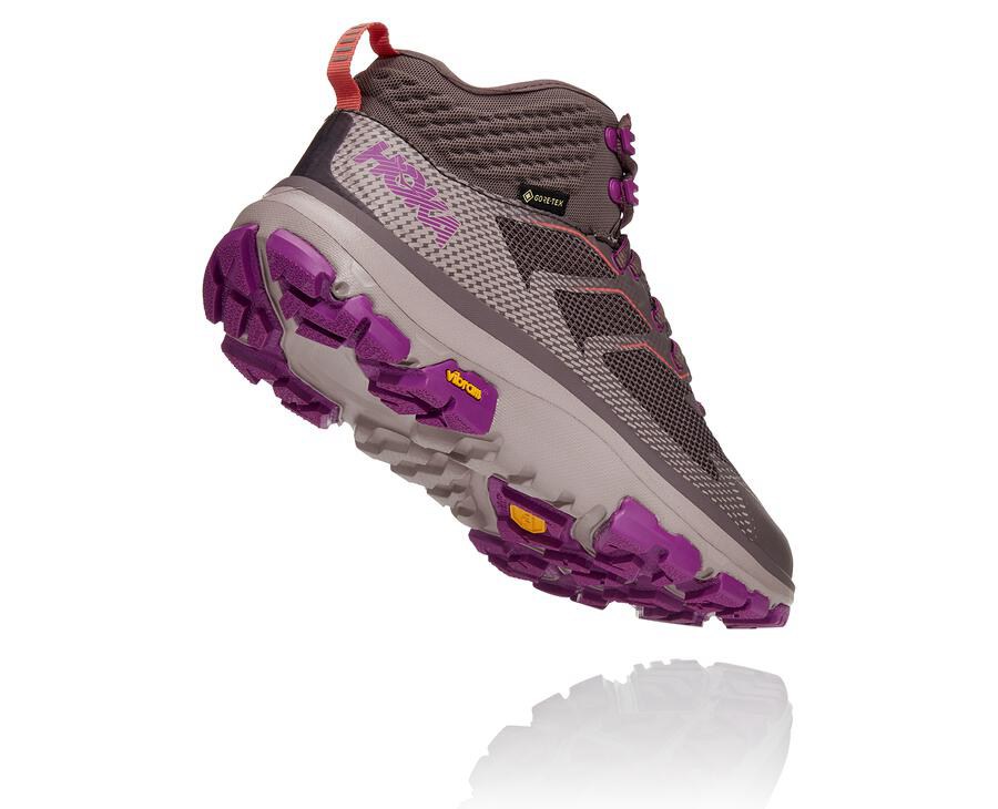 Hoka One One Hiking Boots Womens Purple - Toa GORE-TEX - 31047UQYF